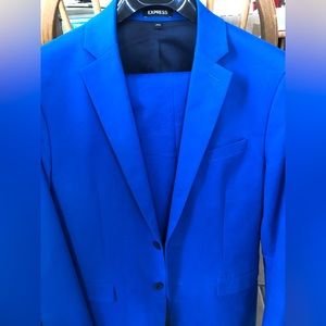 Men’s blue Express suit